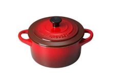 Nồi gốm đá mini Le Creuset Cocotte10cm 0,2L màu đỏ cháy