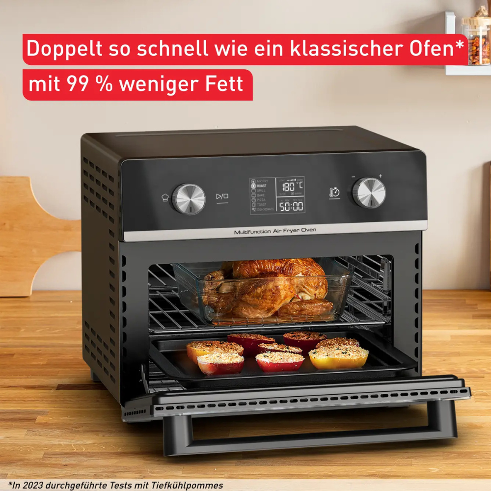 Lò nướng và nồi chiên không dầu TEFAL Easy Fry FW605810 20L model 2024