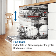 Máy rửa bát độc lập BOSCH SMS6ZCW00E serie 6 sấy Zeolith