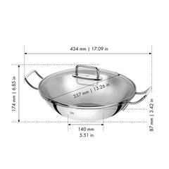 Chảo sâu lòng ZWILLING Plus Pro Wok 32cm
