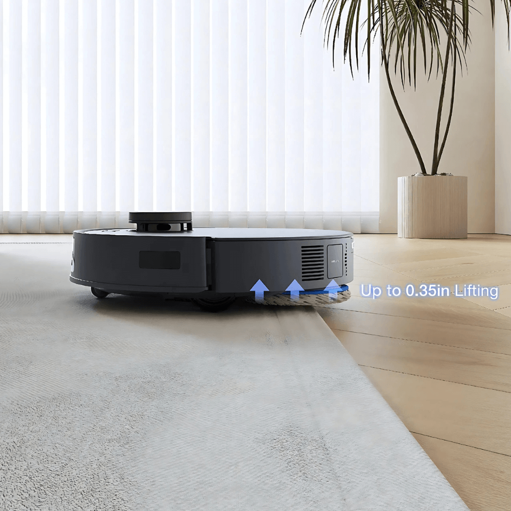 Robot hút bụi lau nhà Ecovas Deebot T30s pro màu đen