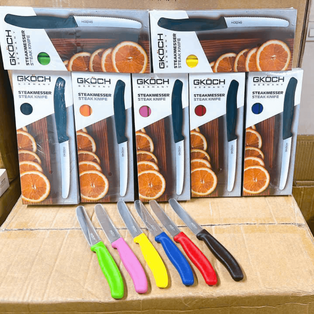 Dao gọt hoa quả GKÖCH Germany nhiều màu
