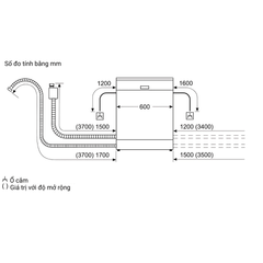 Máy rửa bát độc lập BOSCH SMS6ZCI08E serie 6
