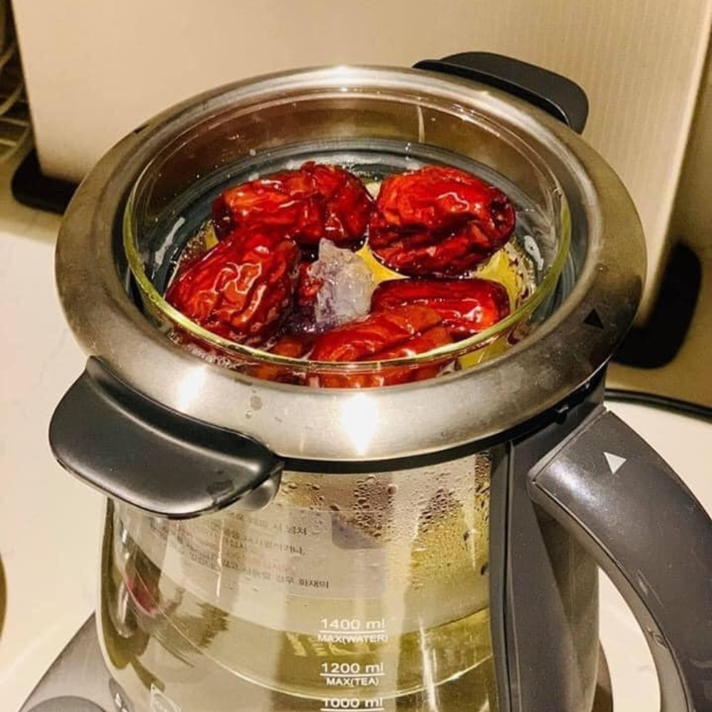 Ấm pha trà chưng yến Hurom Tea Master TM-P02FSS