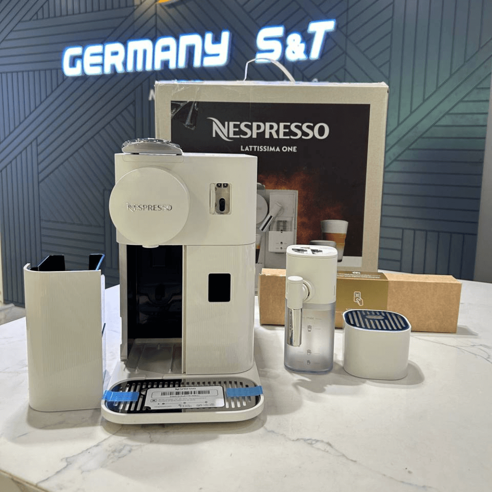 Máy pha cà phê viên nén Nespresso De'Longhi EN510.W màu trắng