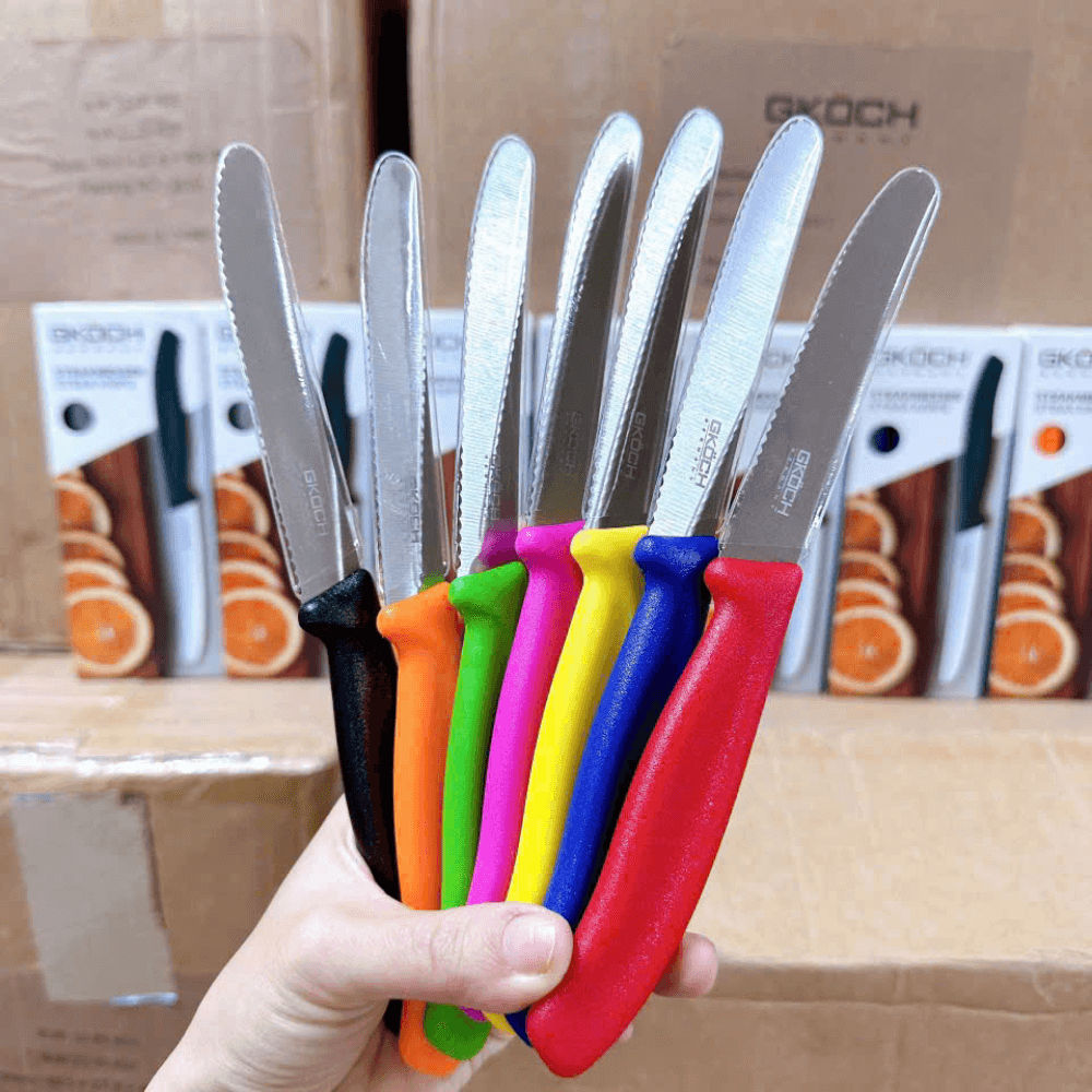 Dao gọt hoa quả GKÖCH Germany nhiều màu