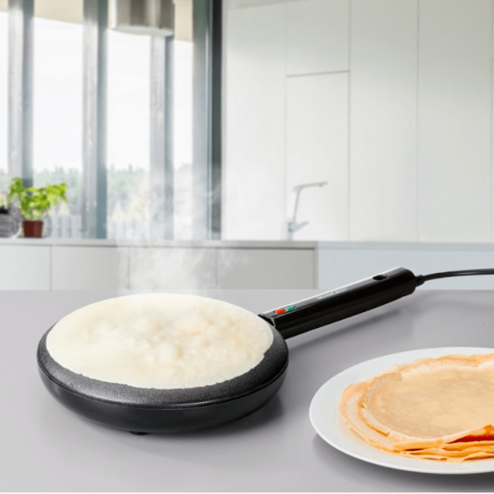 Máy làm bánh Crepe SILVERCREST SCMT 600 màu đen