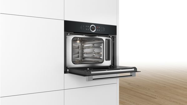 Lò hấp Bosch CDG634AB0 Serie 8 - 38L (viền đen)