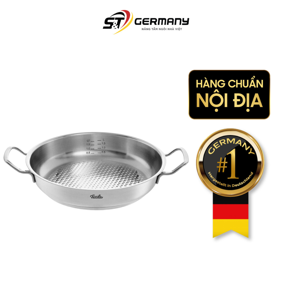 Chảo 2 quai Fissler Profi Original Collection 28cm made in Germany