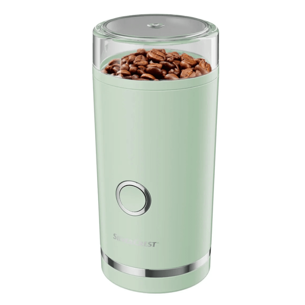 Máy xay hạt cà phê cầm tay SILVERCREST SKMS màu xanh ngọc