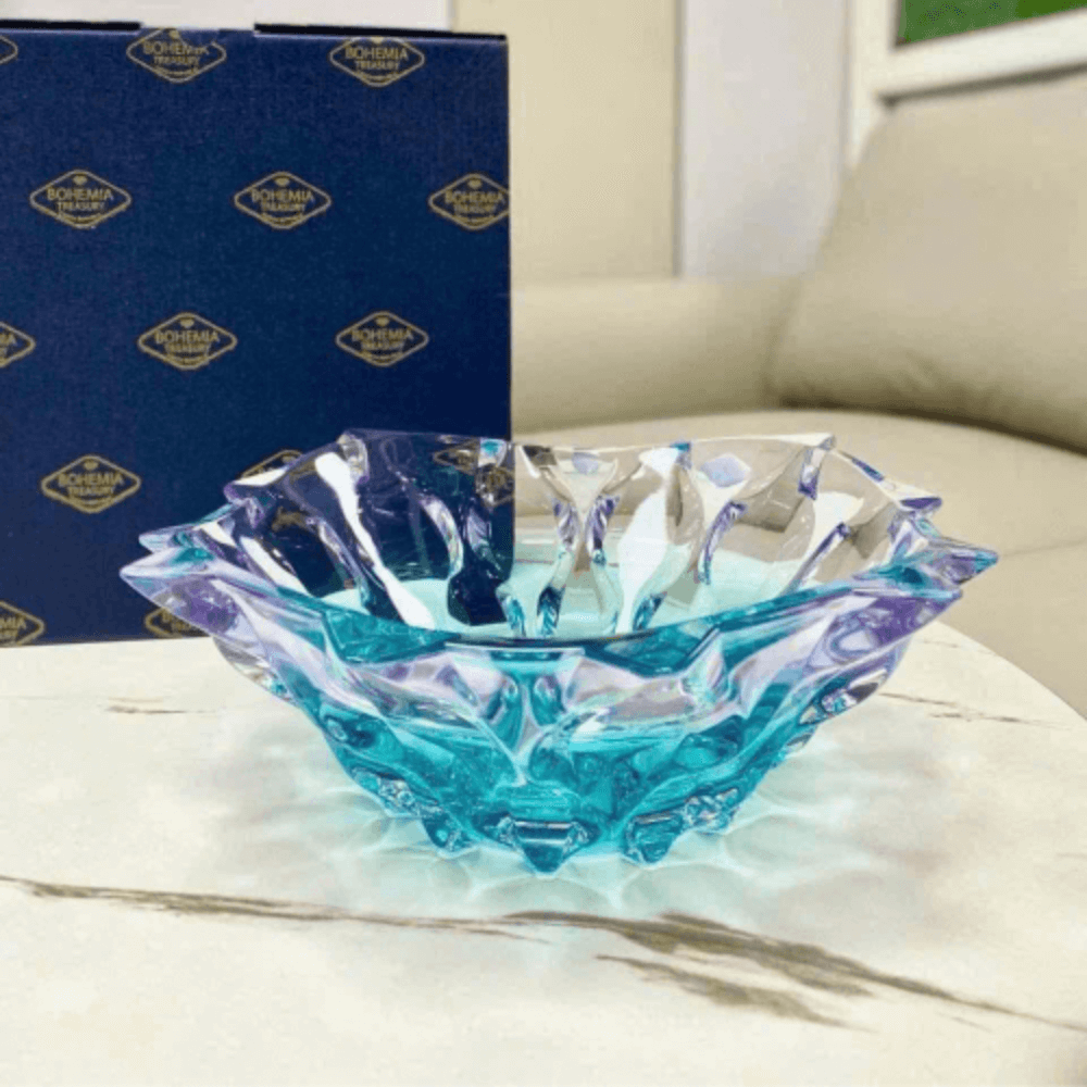 Tô pha lê Bohemia Samba 30,5 cm nhiều màu