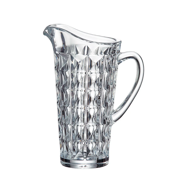 Bình nước pha lê có quai kim cương Bohemia Diamond 12,5cm