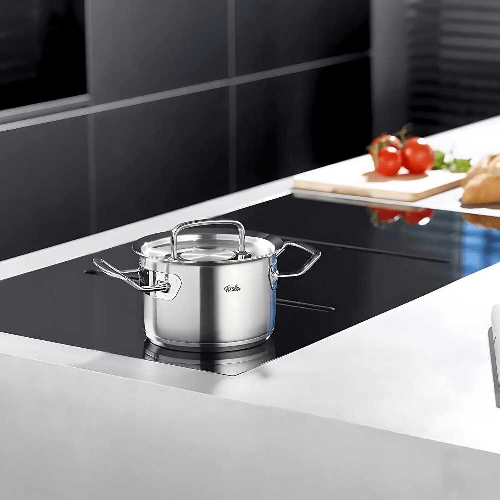 Bộ nồi Fissler Profi set 4 món kèm quánh vung inox made in Germany