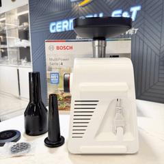 Máy xay thịt BOSCH MFWS420W màu trắng