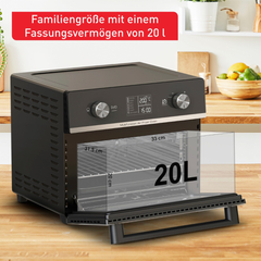 Lò nướng và nồi chiên không dầu TEFAL Easy Fry FW605810 20L model 2024