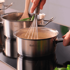 Bộ nồi Fissler Profi set 4 món kèm quánh vung inox made in Germany
