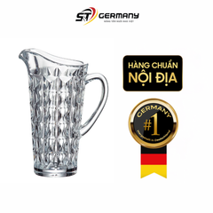 Bình nước pha lê có quai kim cương Bohemia Diamond 12,5cm
