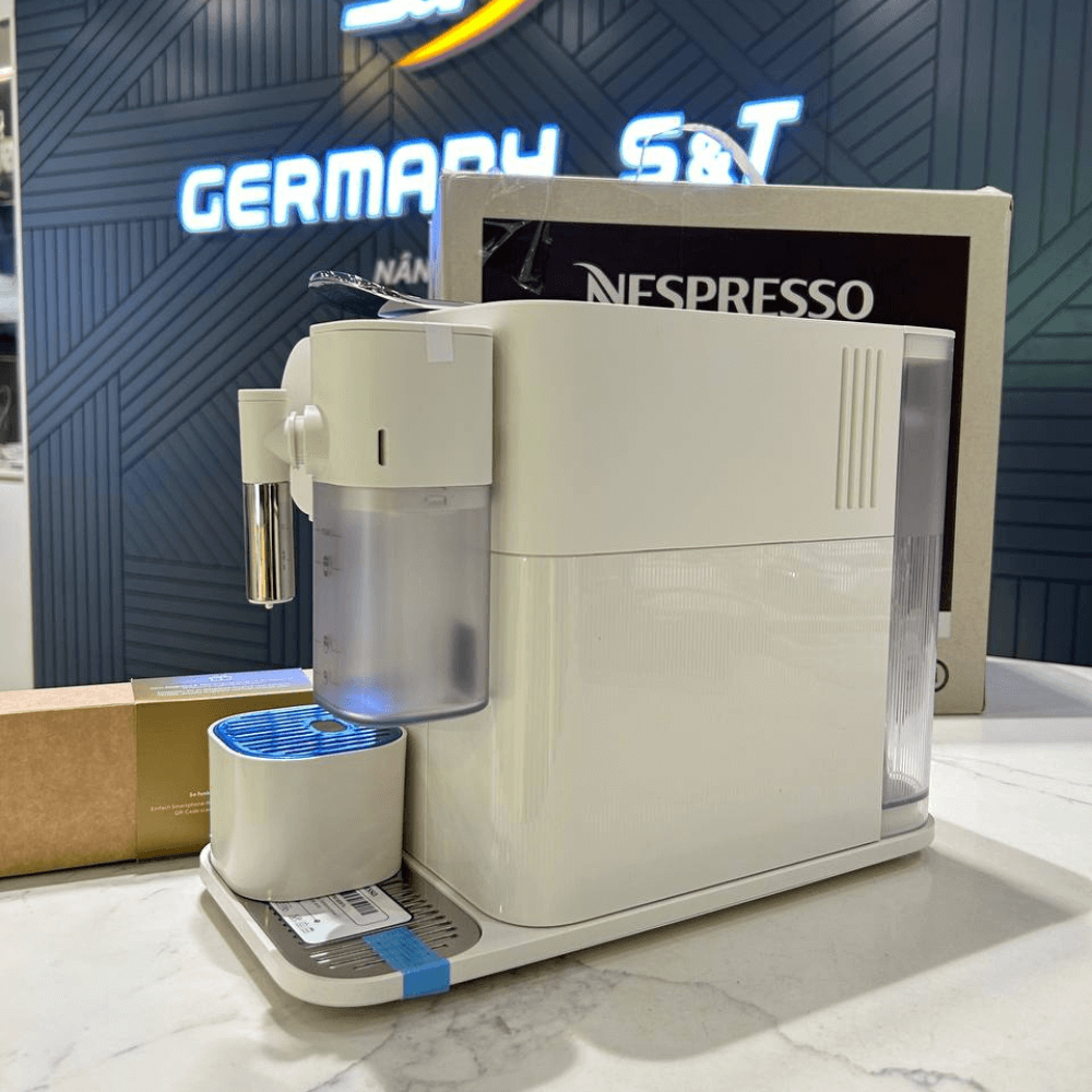 Máy pha cà phê viên nén Nespresso De'Longhi EN510.W màu trắng