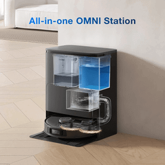 Robot hút bụi lau nhà Ecovas Deebot T30s pro màu đen