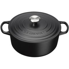 Nồi gang Le Creuset 18cm màu đen nhám schwarz matt