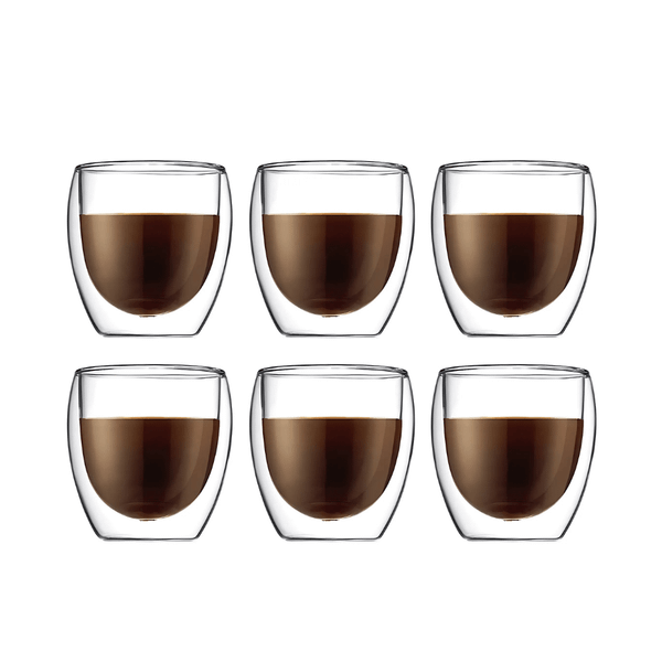 Set 6 cốc hai lớp cách nhiệt BODUM 250ml/1 cốc
