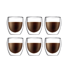 Set 6 cốc hai lớp cách nhiệt BODUM 250ml/1 cốc