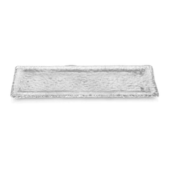 Đĩa chữ nhật Diamante trắng 53x17cm IVV 6810.1