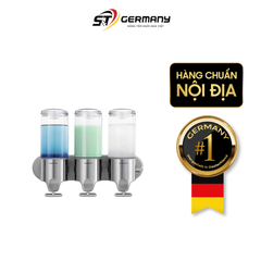 Set 3 bình đựng dầu gội, sữa tắm treo tường Simplehuman