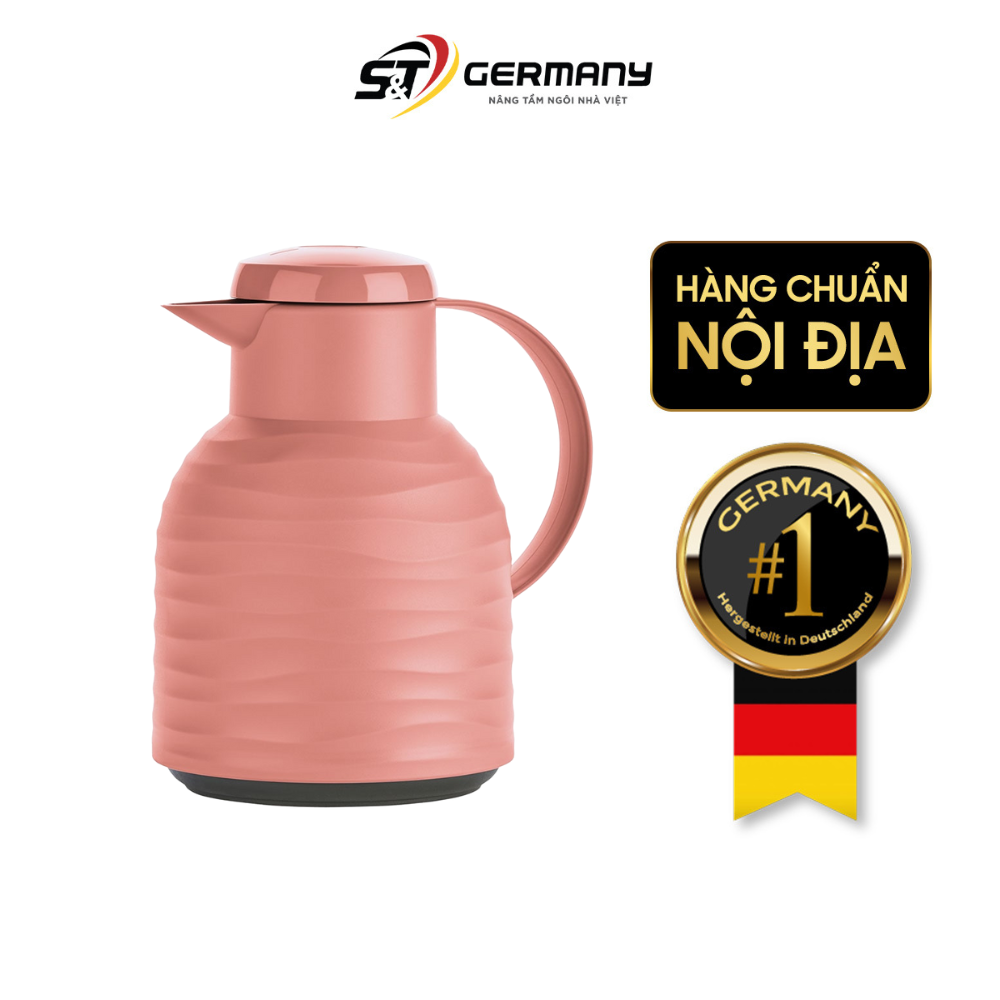 Bình giữ nhiệt Emsa Samba WAVE 1L màu hồng