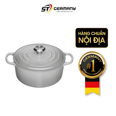 Nồi gang Le Creuset 24cm màu xám nebelgrau