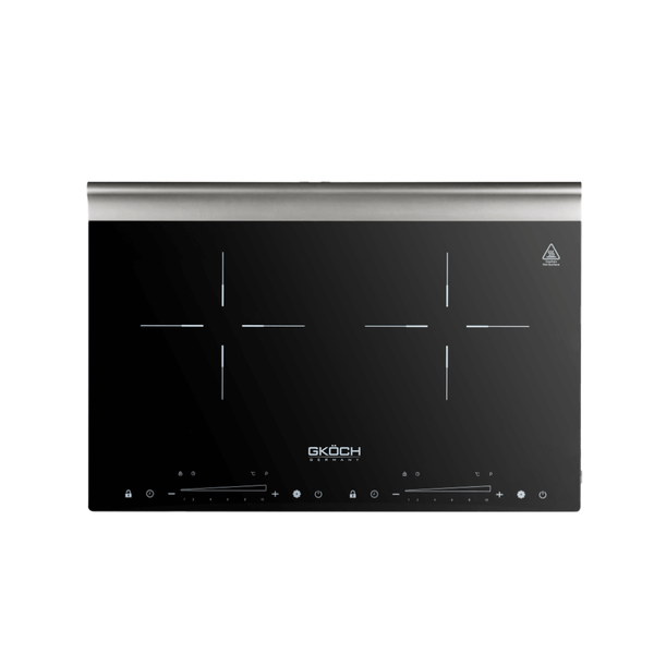 Bếp từ đôi GKÖCH Luxury 3400W màu đen
