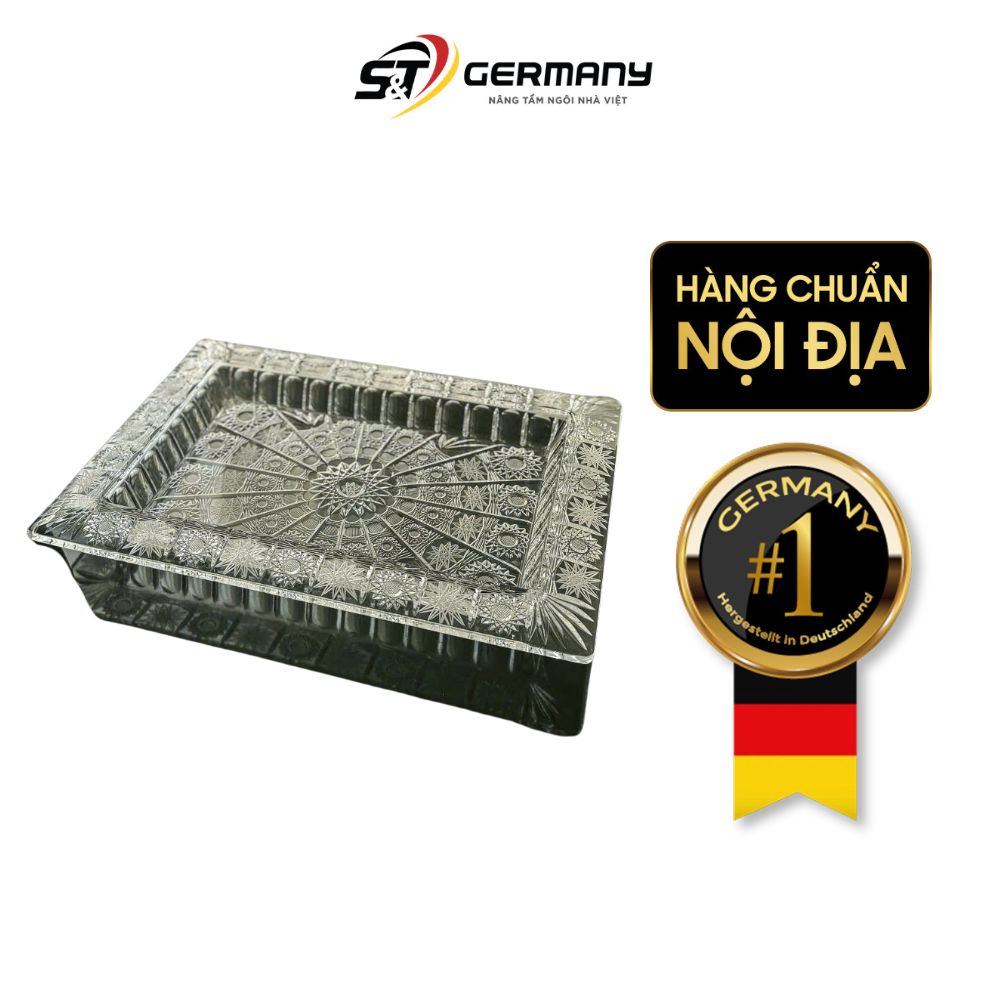Đĩa chữ nhật M57 41cm Crystal Bohemia