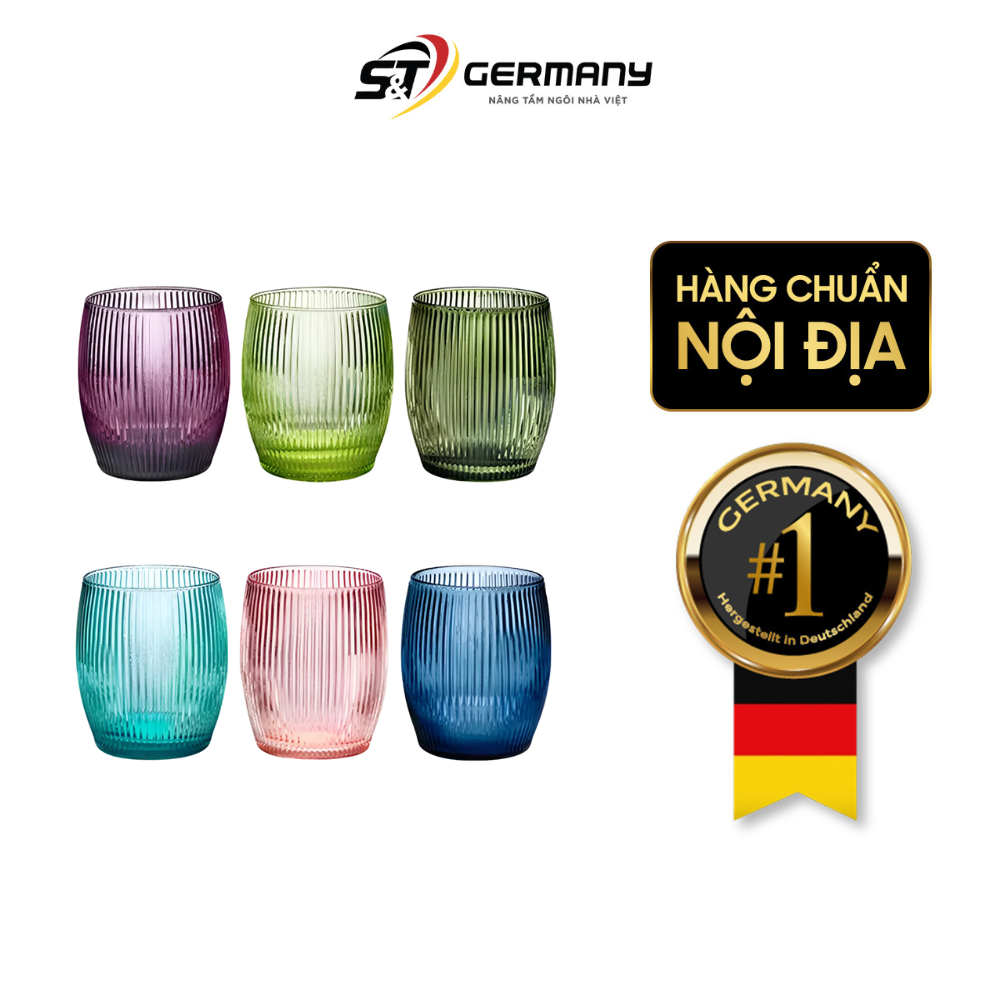 Set 6 cốc uống nước IVV GLUGLU 300ml