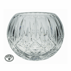 Lọ hoa cầu tròn pha lê Bohemia Sheffield 17,5cm