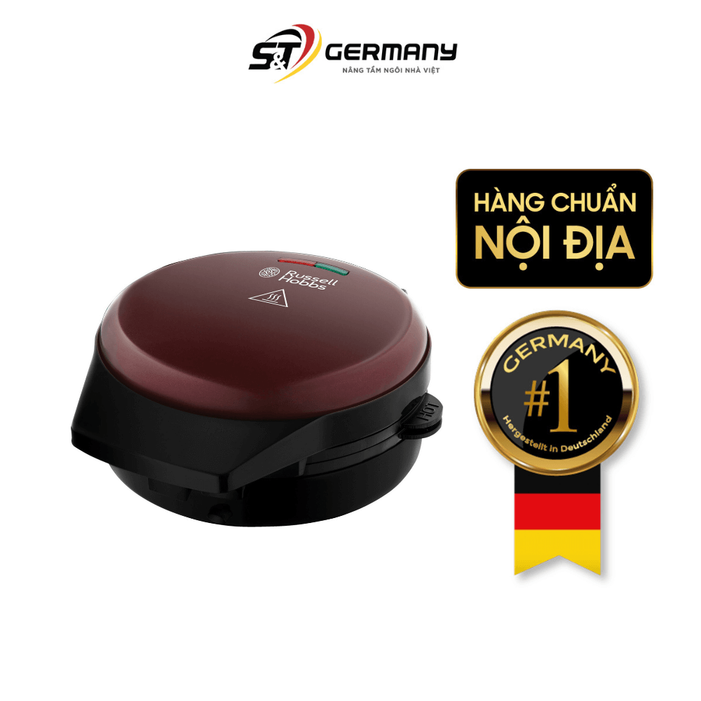 Máy Làm Bánh Russell Hobbs Fiesta 3in1 màu đen đỏ