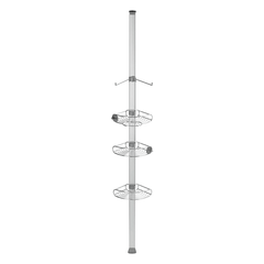 Giá treo dụng cụ nhà tắm loại chống sàn và trần Simplehuman 2,74m
