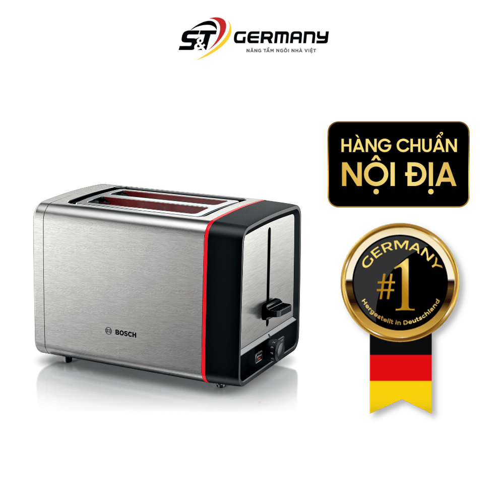Máy nướng bánh mì BOSCH TAT6M420 màu inox