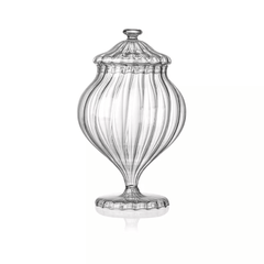 Hũ IVV Sahara trắng 25cm IVV