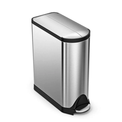 Thùng rác cánh bướm Simplehuman 40L 2 ngăn tái chế