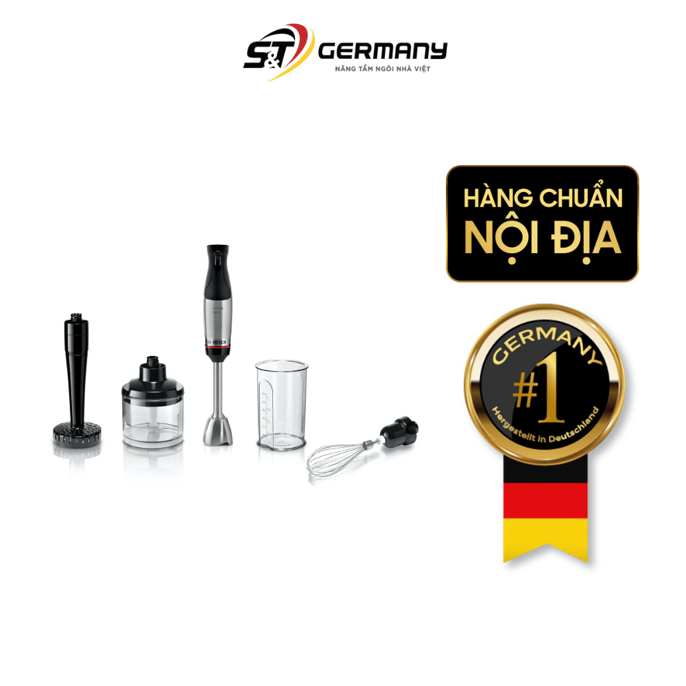 Bộ máy xay cầm tay BOSCH ErgoMaster Serie 6 MSM6M623 1000W