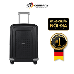 Vali Samsonite S cure size cabin màu đen made in EU