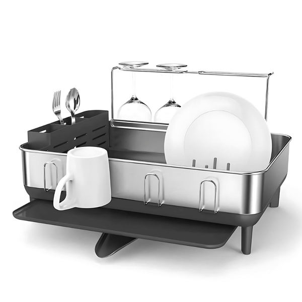 Giá úp bát inox Simplehuman