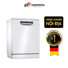 Máy rửa bát độc lập BOSCH SMS6ZCW00E serie 6 sấy Zeolith