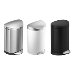 Thùng rác bán nguyệt Simplehuman 6L nội địa Đức cao cấp