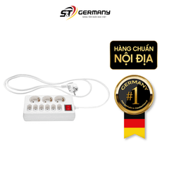 Ổ cắm điện SILVERCREST 9 ổ cắm màu trắng