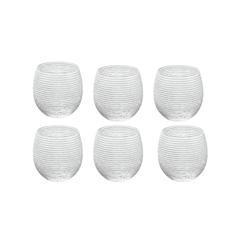 Set 6 cốc Clear (Multicolors) IVV 5645.1