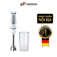 Bộ máy xay cầm tay BRAUN MQ 5200 1000W màu trắng