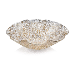 Tô Special scalloped vàng 25cm IVV