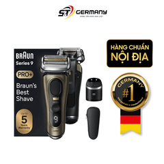Máy cạo râu Braun Series 9 Pro+ 9569cc made in Germany (màu vàng Gold)