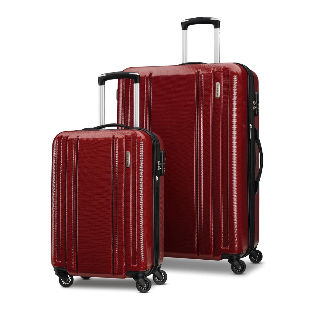 Valy cao cấp nhất Samsonite Carbon 2 Luxury (màu đỏ)